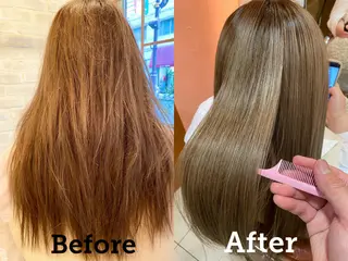 ロング カラー 増子 幹樹のヘアスタイル