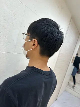 ショート メンズ 安田 柚月のヘアスタイル