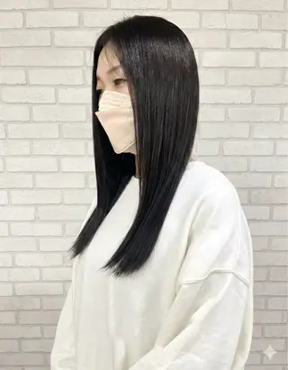 ロング カラー Realme  京都四条烏丸ドゥエby  yk所属・脱・パサつき髪/小塚 美容室難民の方はぜひのヘアスタイル