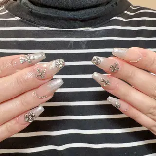 ネイル 🍄Rina🍄 韓国風ネイルのネイルデザイン