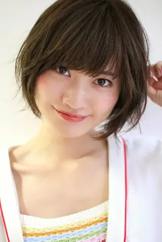 ショート カラー 堀内 翔のヘアスタイル