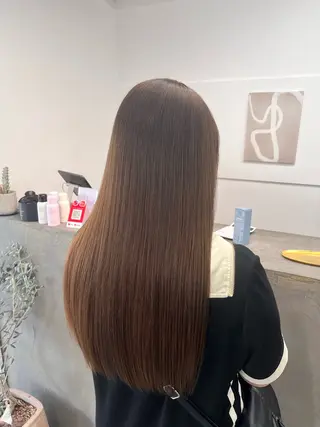 セミロング 前 侃太のヘアスタイル