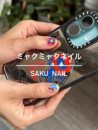 ネイル SAKU  nail[サクネイル]所属・SAKU nail 作島茜のネイルデザイン