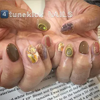 ネイル 4tunekick NAILS(フォーチュンキックネイルズ)所属・光森 淳子のネイルデザイン