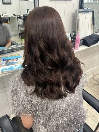 ロング カラー パーマ Ann./艶髪 /レイヤーカットのヘアスタイル