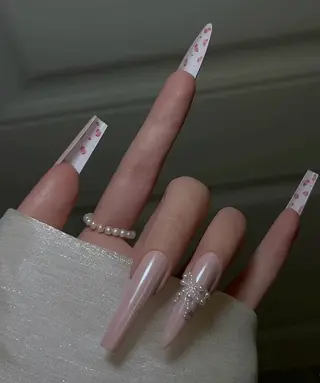 ネイル 長さだし専門 ありさのネイルデザイン