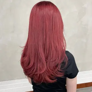ロング カラー 🍒暖色カラー🍒 渋谷/YUUのヘアスタイル