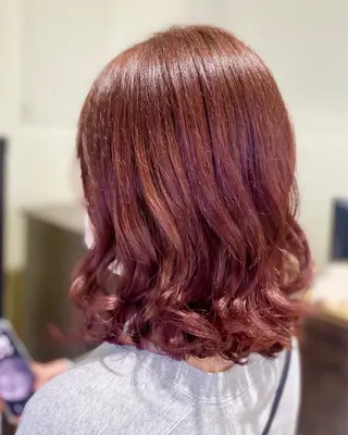 ミディアム カラー 太田 未来のヘアスタイル