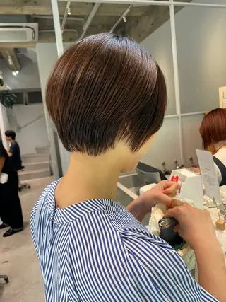 ショート いまかわ ゆなのヘアスタイル