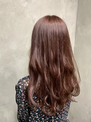 ロング カラー 🌈髪質改善💕 縮毛矯正✨青木まで✨のヘアスタイル