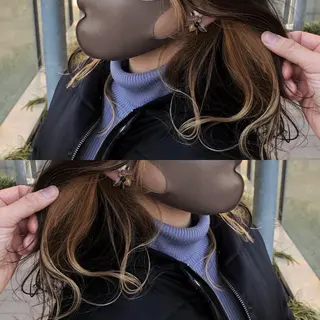 ロング カラー ヘアアレンジ sand yokohama所属・美容室sand 横浜のヘアスタイル