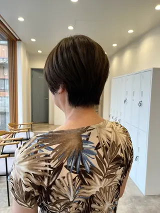 ショート 金井 美悠のヘアスタイル