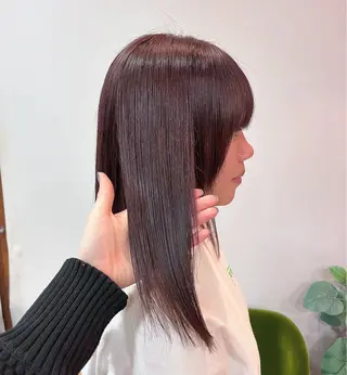 カラー JUNGLEGYM所属・黒田 季穂のヘアスタイル