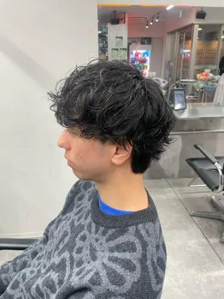 パーマ メンズ 町田エリアＮｏ．１/ パーマ特化/太田京希のヘアスタイル