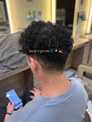 パーマ メンズ ⭐️モデル募集中⭐️ ⸝⋆🪐遠藤 青葉のヘアスタイル