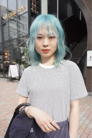 ショート カラー ハイトーン特化サロン 代表　中谷蓮のヘアスタイル