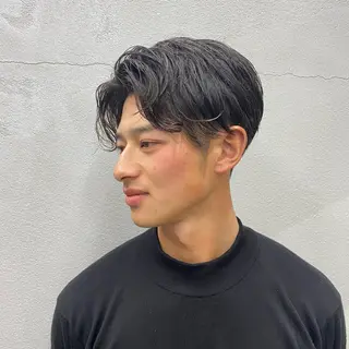 パーマ メンズ N/デザインカラー 🌿ナギのヘアスタイル