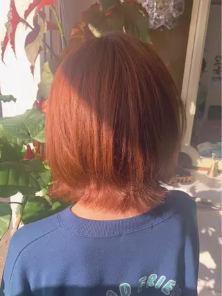 ミディアム カラー ストウ ナナエのヘアスタイル