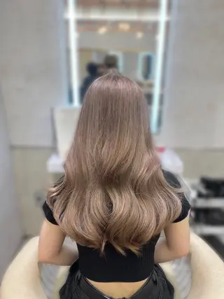 ロング haruna🤍 中韓mix✨のヘアスタイル