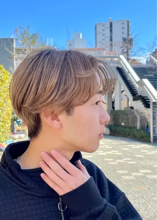 ショート メンズ みすず (のヘアスタイル