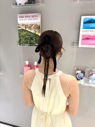 ヘアアレンジ 誰もが憧れる艶髪✨ /アレンジヘア🎀のヘアスタイル