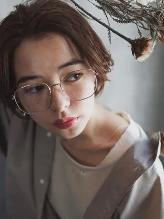 ショート カラー 🉐レイヤー/塩見 弘樹🉐渋谷のヘアスタイル