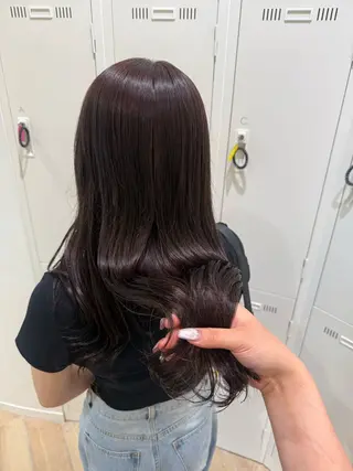 ロング カラー 艶髪/ハイトーン ️🫧rino🫧のヘアスタイル