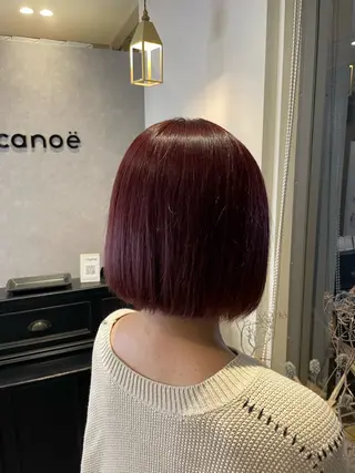 ショート canoe宇部小串 /CHINAGIのヘアスタイル