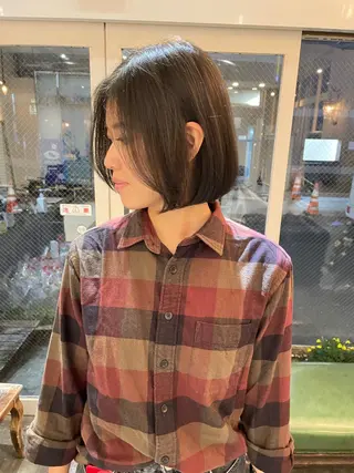 カラー MION✂️ 似合わせカットのヘアスタイル