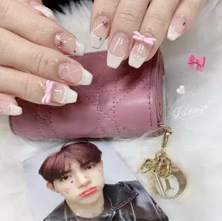ネイル La neige* yuki 🥯🍑のネイルデザイン
