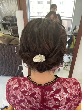 ミディアム ヘアアレンジ HempBeauty 浅野アサミのヘアスタイル