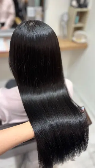 ロング カラー 寒色/艶カラー 🐺❄️/ yuu.のヘアスタイル