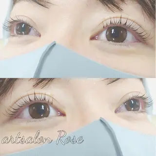 マツエク・マツパ アートサロン ロゼ　AIのマツエク・マツパデザイン