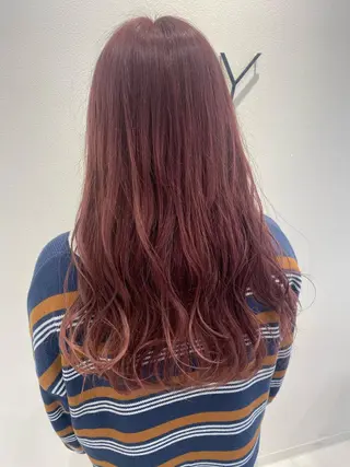 ロング カラー 💘韓国カラー💘 クルミのヘアスタイル