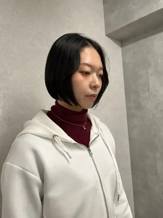 ミディアム anon Loemのヘアスタイル