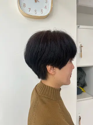 ショート メンズパーマ🦋 のの  YECCAのヘアスタイル