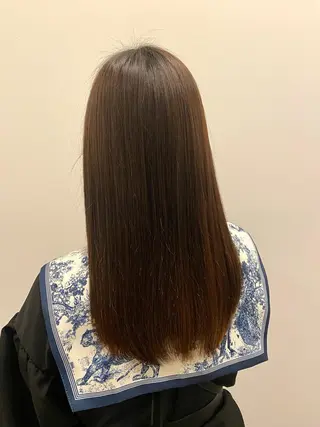 セミロング Aujuaソムリエ 🎨‎♡HARUのヘアスタイル