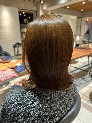 ミディアム カラー trym/ 木原裕希のヘアスタイル