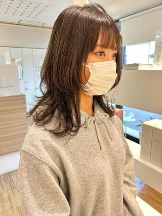 ロング 🫧ウルフカット/ 畑中結衣🫧のヘアスタイル