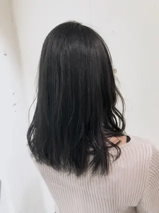ミディアム カラー パーマ ヘアアレンジ 【ツヤ髪美容師】 ツダケイスケのヘアスタイル
