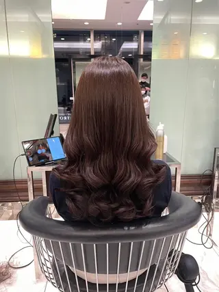 ロング ace share salon所属・韓国風パーマ/ 菅沼 成郷のヘアスタイル