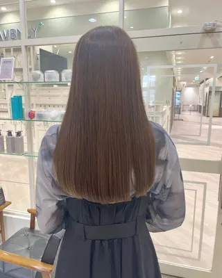 ロング カラー ヘアアレンジ 裾カラー/Aya🥀のヘアスタイル