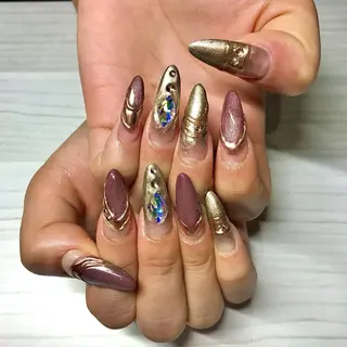 ネイル Allure小山店 後藤文香のネイルデザイン