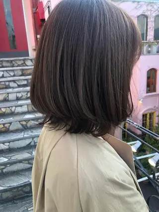 ショート カラー ヘアアレンジ SALOWIN恵比寿所属・ヘッドスパで脳を 整える✨chacoのヘアスタイル