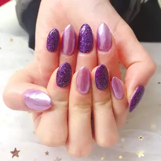 カラー ネイル Q Free nailsのネイルデザイン