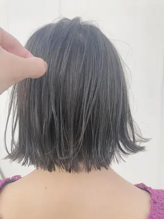 ショート カラー ノグチ ユウキ/ボブのヘアスタイル