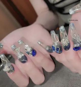 ネイル Spiky とうげ ふうかのネイルデザイン