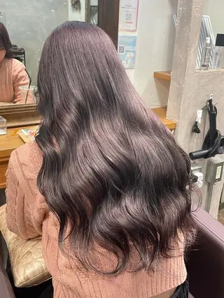 ミディアム LORE福岡天神 韓国/ブリーチのヘアスタイル