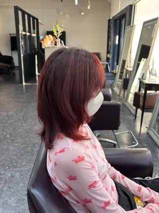 カラー 松尾 大聖のヘアスタイル