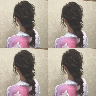 ロング ヘアアレンジ 🌷MAYU 🌷のヘアスタイル